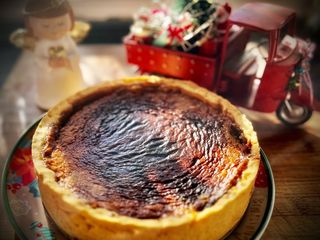 Homemade pumpkin pie —tarta de calabaza casera—