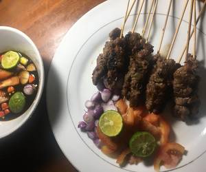 Resep mudah Sate maranggi Mantul Banget