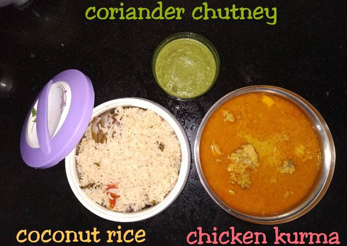 Steps to Make Favorite Coconut rice