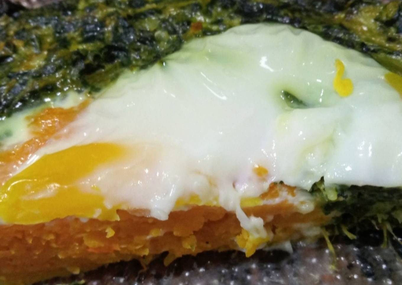 Tortilla de espinaca al horno: rejunte de heladera 💪