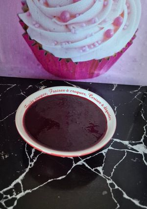 Une photo de Coulis de mûres