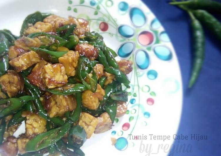 TUMIS TEMPE CABE IJO #BikinRamadanBerkesan