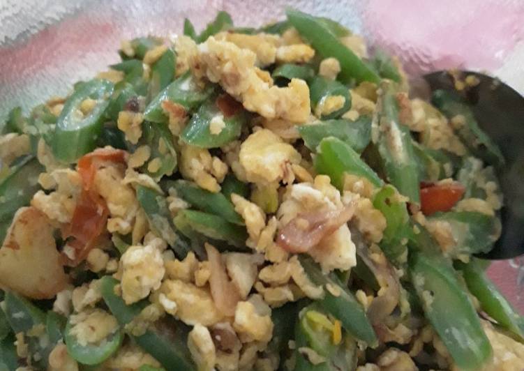 Tumis Cepat Buncis Telor