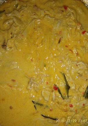 Foto resep Gulai jantung pisang
