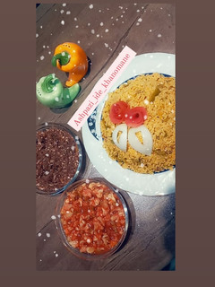 عکسی از دستور لوبیا پلو ساده😍❤