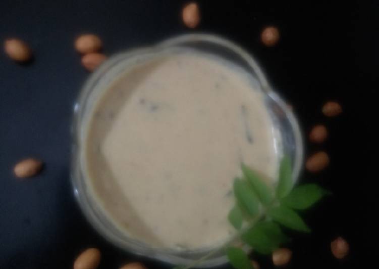 Steps to Prepare Homemade Peanut chutney (navratri special)
