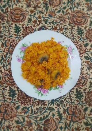 عکسی از دستور 🍄استانبولی مرغ و قارچ🍄