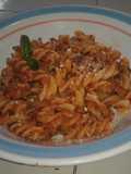 Pasta a la puttanesca de un estudiante