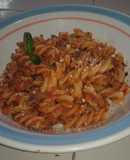 Pasta a la puttanesca de un estudiante