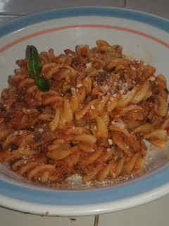 Una foto de Pasta a la puttanesca de un estudiante