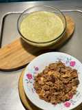 *QUESADILLAS DE TORTILLA DE HARINA CON CHICHARRÓN Y SALSA GUERA*