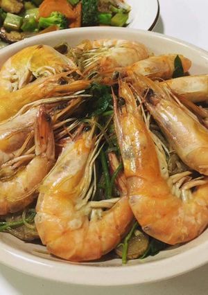 รูปของ กุ้งอบวุ้นเส้น