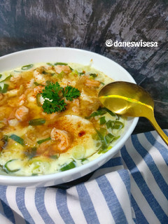 Foto resep Stim Tofu Telur Udang