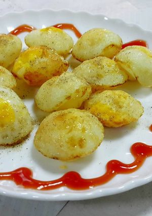 椒鹽小鳥蛋 的食譜成品照片