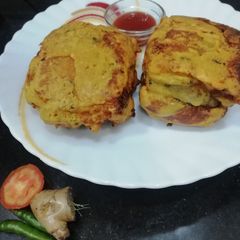 Vada Pav Pakora A picture of Vada Pav Pakora.