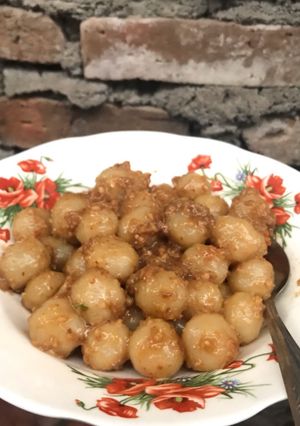 Foto resep Cilok kacang mudah takaran sendok