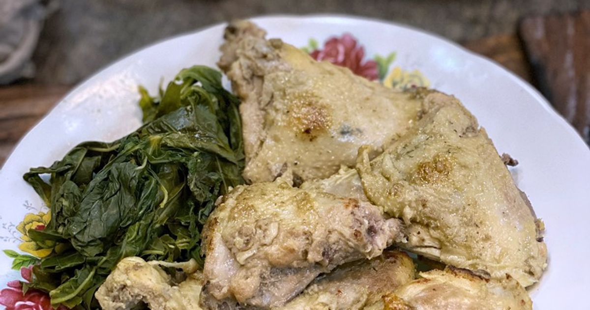 Ayam Pop (masakan Padang) ala Tiger Kitchen