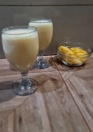 Foto resep Nanas Smoothie