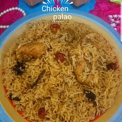 A picture of One pot chicken palao.