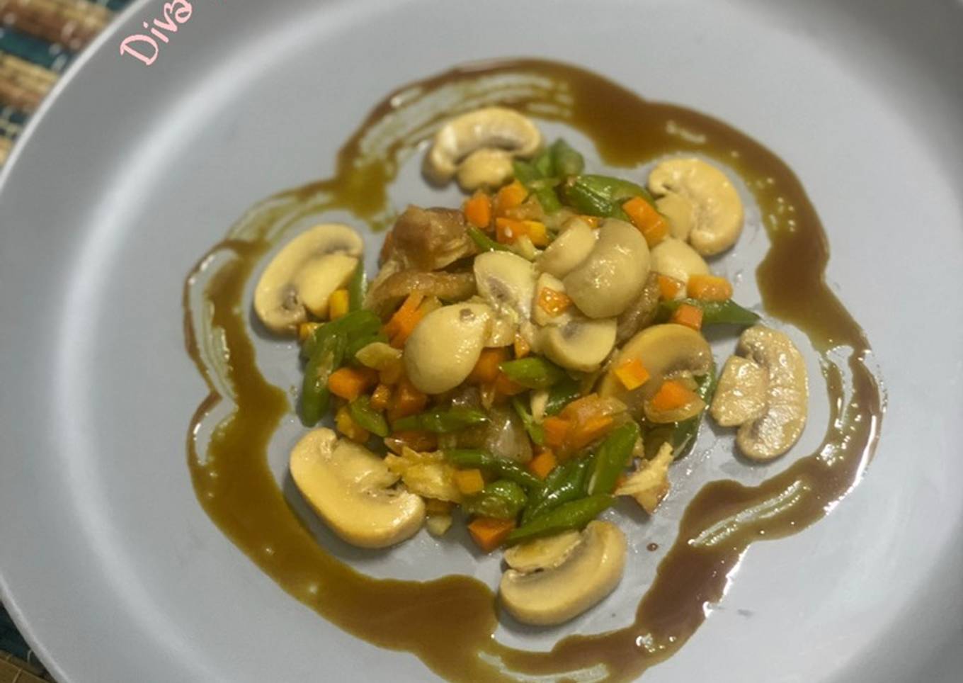 Tumis Jamur mix Sayuran & Ayam