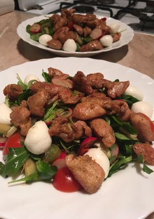"Fitness" vacsora recept fotója