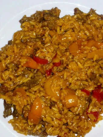 Easy Way Make Recipe Pepper Steak &amp; Rice that is Can Pamper Your Tongue, Appealing}
