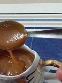 صورة لوصفة صلصة كراميل