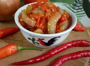 Foto resep 410. Sanga Cabek Bawang Bombai khas Kutai