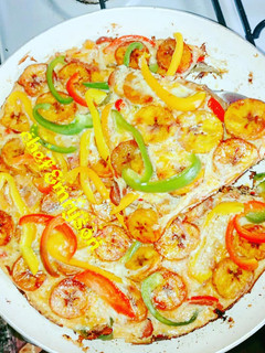 A picture of Plantain frittata.