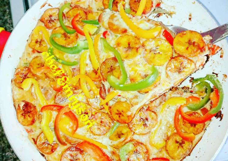 Recipe of Awsome Plantain frittata | Easy Recipe For Kids