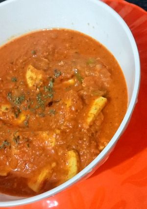 पनीर बटर मसाला (Paneer Butter Masala recipe in Hindi) रेसिपी मुख्य फोटो