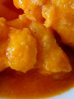 Una foto de Bacalao fresco en tomate frito