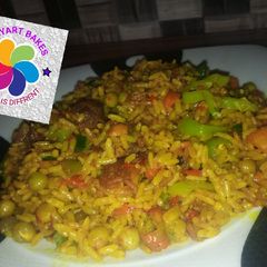 A picture of Vegetables fried rice.