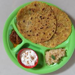 A picture of Cabbage Paratha.