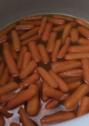 A picture of Instant Pot Brown Sugar Carrots.