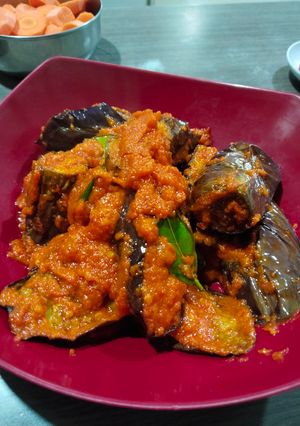 Foto resep Balado terong ungu