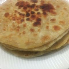 A picture of Soft layered chapati #4weeks challenge.