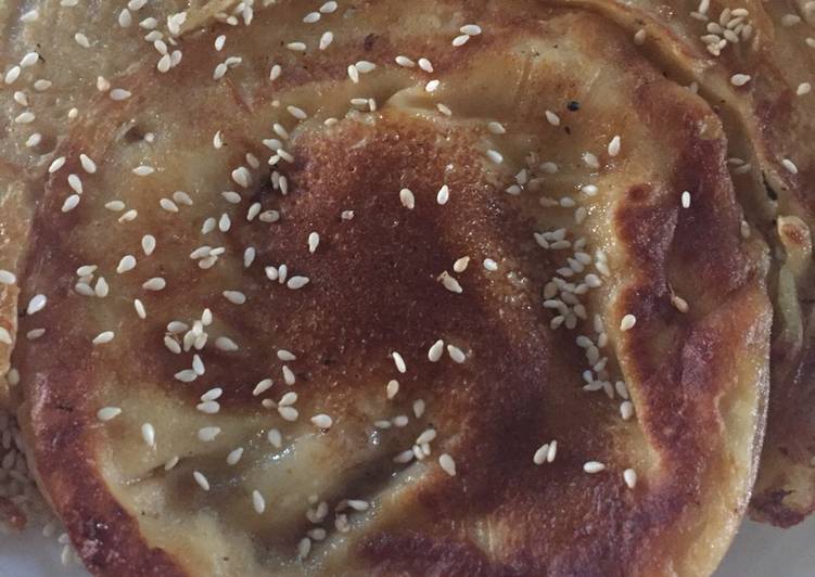 Recipe of Tasty Sesame pancake | The Best Food|Simple Recipes for Busy Familie