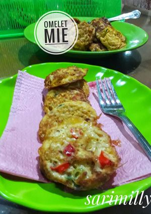 Foto resep Omelet mie