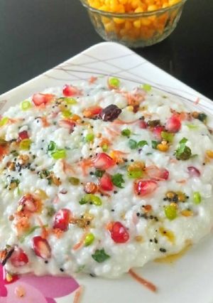 A picture of Curd Rice.