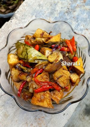 Foto resep 111. Oseng Ikan Asap dan Tahu