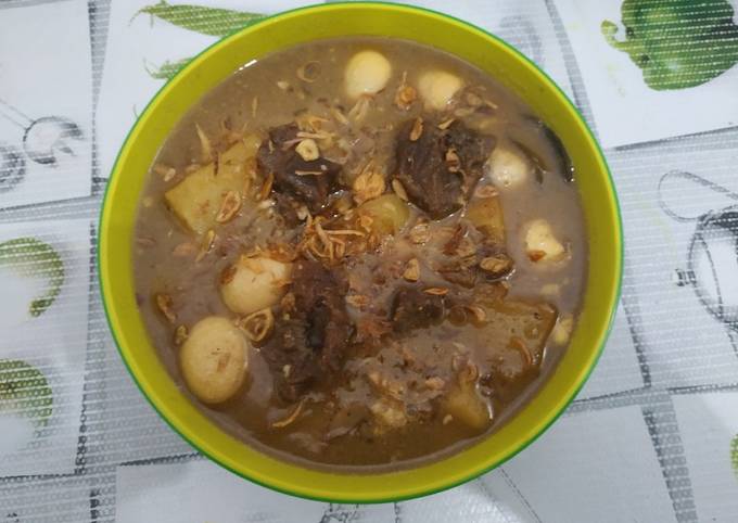 Semur daging susu