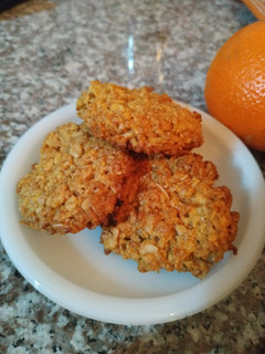 Una foto de Galletas de avena y mandarina