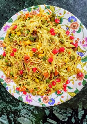 A picture of Vermicelli, Veggies Upma.