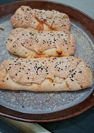 صورة لوصفة فطائر دجاج بالجبنة