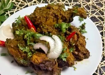 Easiest Way to Cook Perfect Gongura Chicken Fry