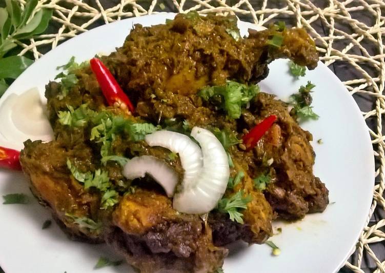 Gongura Chicken Fry