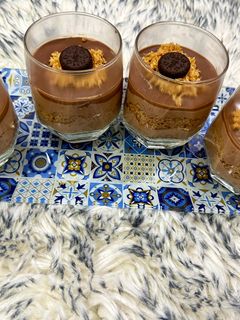 صورة لوصفة كاسات الكنافه بالنوتيلا