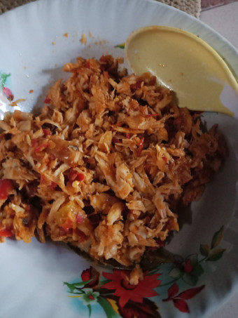 Bagaimana Membuat Ayam suir pedas (isian cireng) Irit Anti Gagal