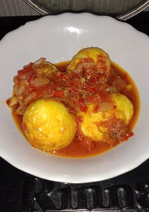 Foto resep Telur balado simple